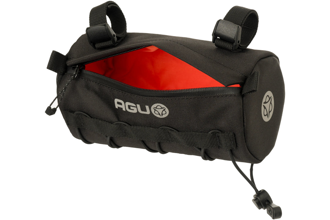 Bolso Manillar AGU Roll Bag II Venture Black | Bikepacking y Gravel