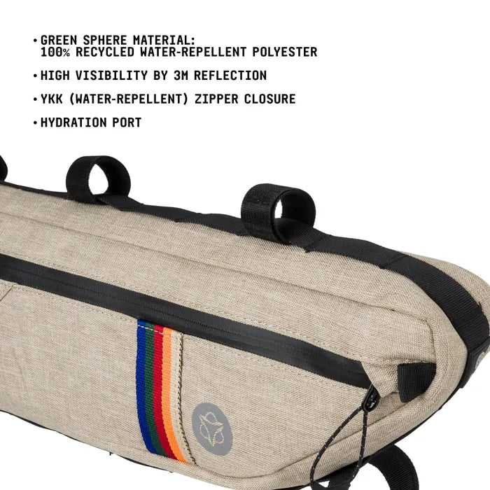 Bolsa Marco Bicicleta Bikepacking AGU Venture Vintage | 3 a 5.5L