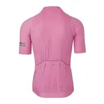 Tricota AGU Trend Solid Rosa Kawaii hombre detalle cuello y cremallera