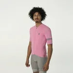 Tricota AGU Trend Solid Rosa Kawaii hombre detalle tejido transpirable