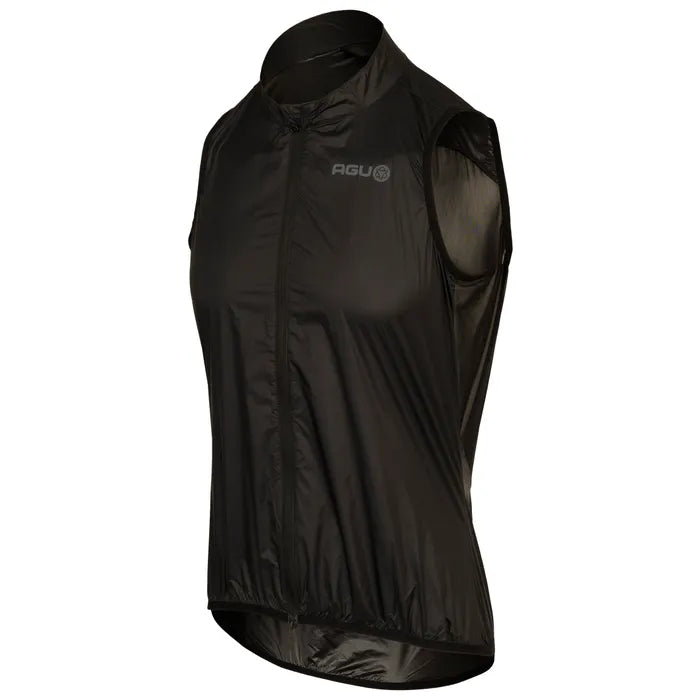 Cortaviento Ciclismo AGU Essential Negro – Ultraliviano, Compacto y Windproof