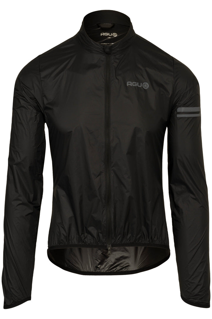 Chaqueta Cortaviento AGU Essential Hombre Negro