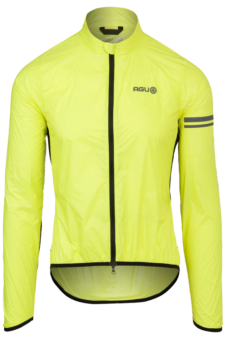 Chaqueta Cortaviento AGU Essential Hombre Amarillo