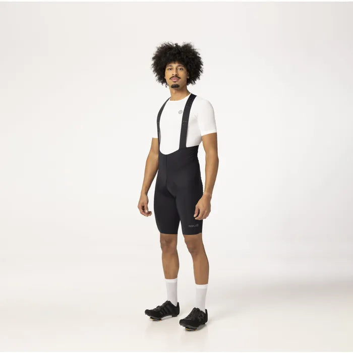 Calza Aero Performance Pro Hombre AGU | Bibshort con Tirantes Negro