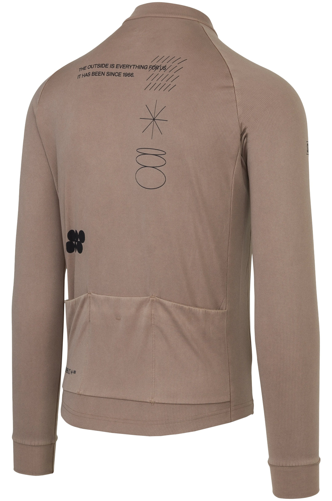Jersey Manga Larga Ciclismo AGU Classic SIX6 | Classic Toffee