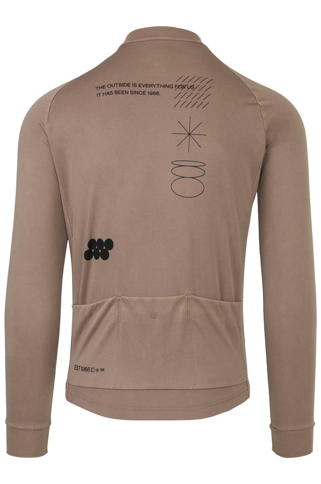 Jersey Manga Larga Ciclismo AGU Classic SIX6 | Classic Toffee