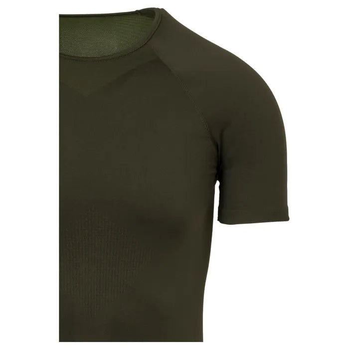 Baselayer ciclismo con mangas AGU primera capa detalle tejido transpirable