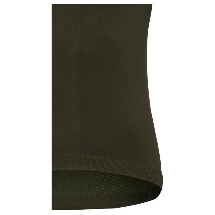 Baselayer ciclismo con mangas AGU primera capa detalle cuello sin costuras