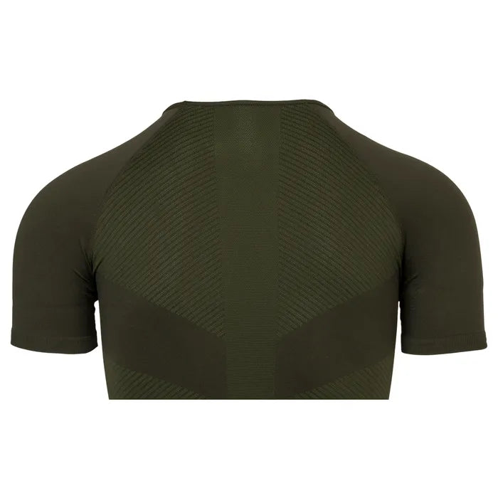 Baselayer ciclismo con mangas AGU primera capa vista trasera ciclismo
