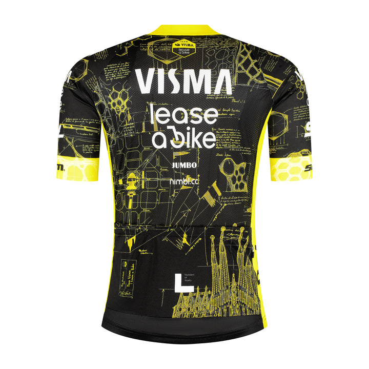 Tricota Réplica Oficial Maillot Team Visma | Lease a Bike TDF Niños