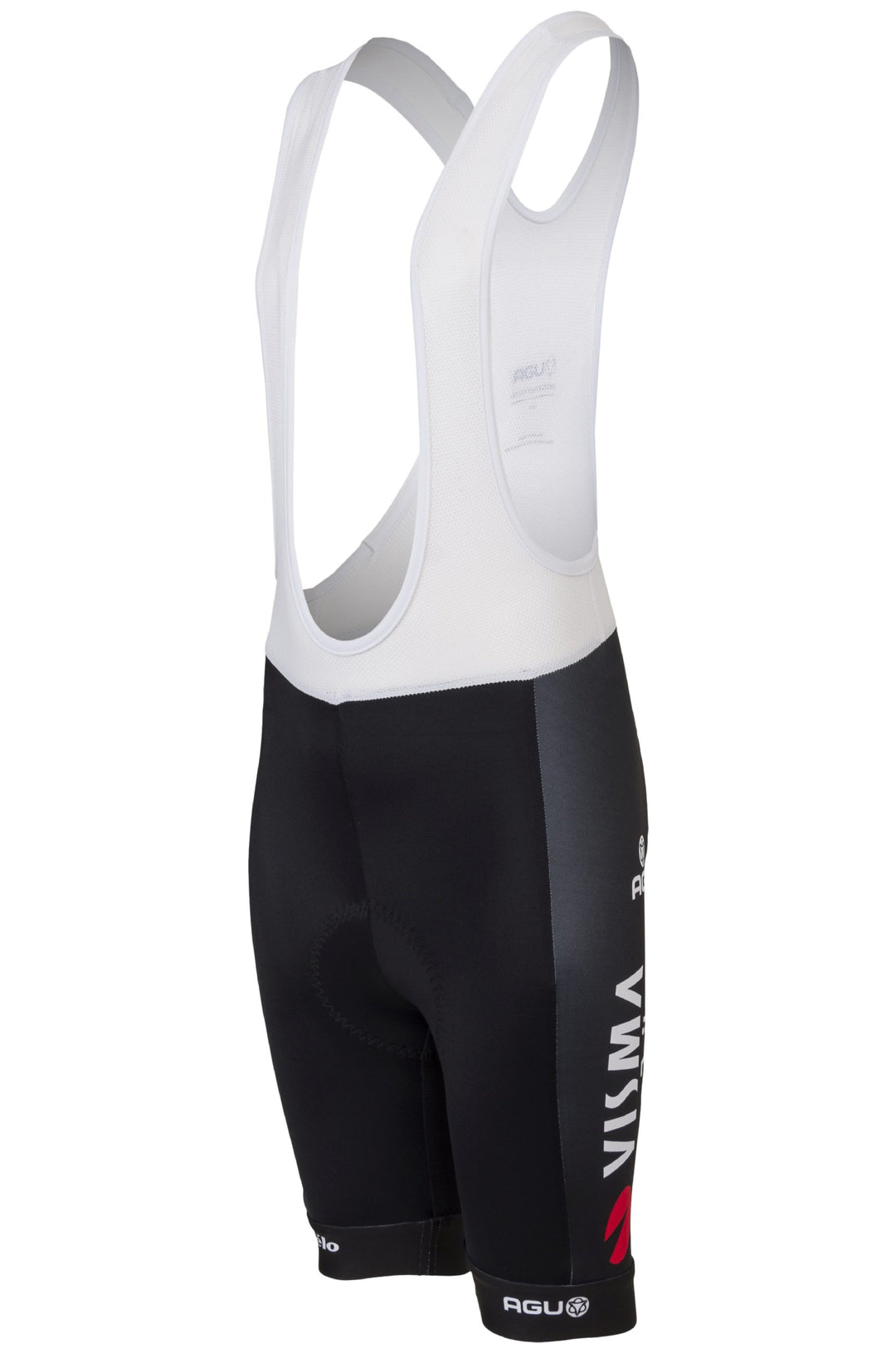 Bibshort AGU Team Visma Lease a Bike 2024 niño en uso ciclismo