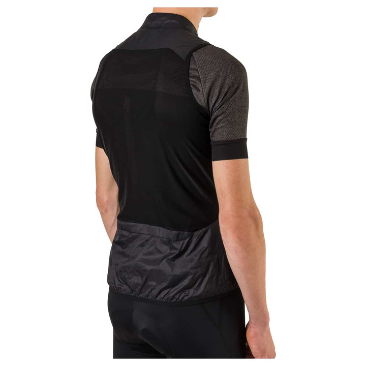 Chaqueta ciclismo sin mangas Negra_4