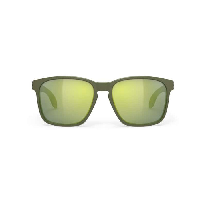Gafas de sol deportivas de ciclista con lentes amarillos, protección UV y diseño ergonómico para ciclismo en montaña y ciudad, accesorios de alta calidad para deportistas de República Ciclismo.