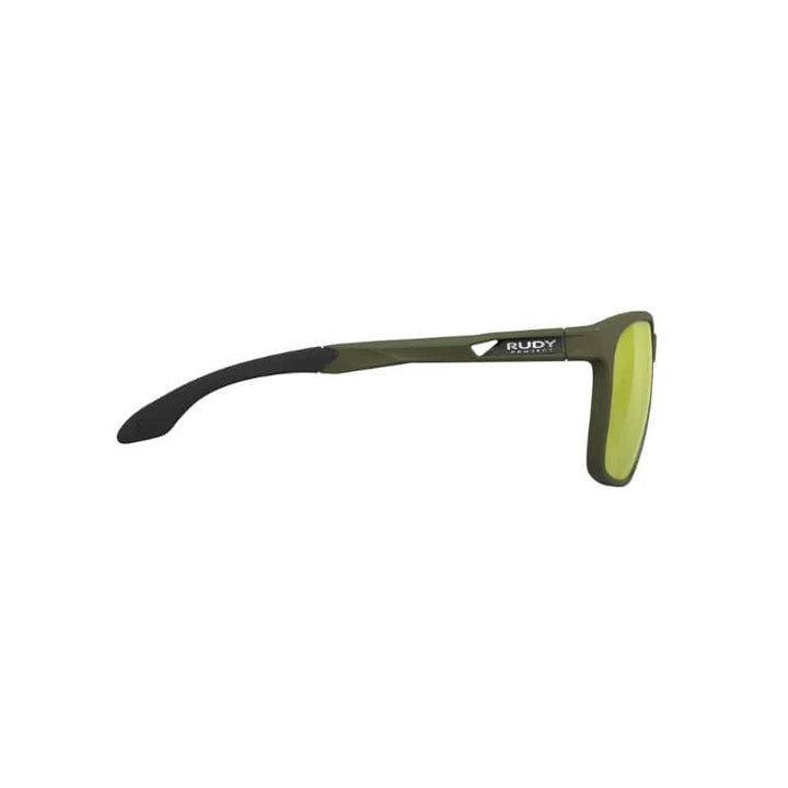 Gafas de ciclismo deportivas con lentes polarizados y marco de alta resistencia para protección y rendimiento en ruta y montaña.