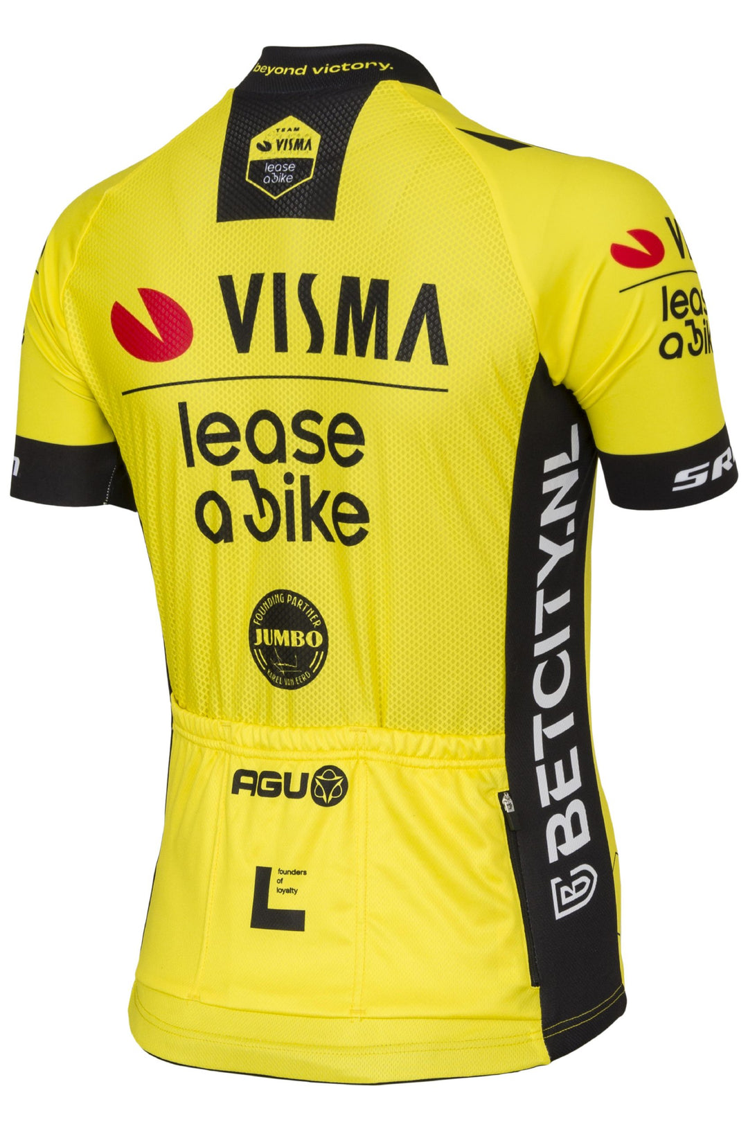 Tricota AGU Team Visma Lease a Bike 2024 mujer en uso ciclismo ruta