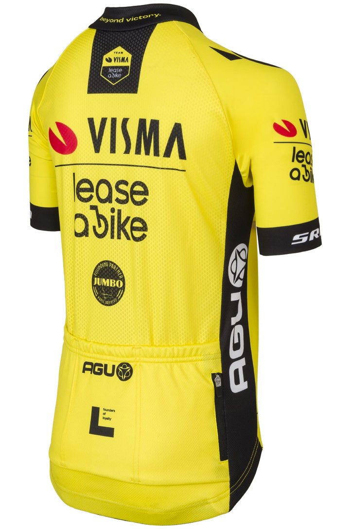 Tricota AGU Team Visma Lease a Bike 2024 niño en uso ciclismo