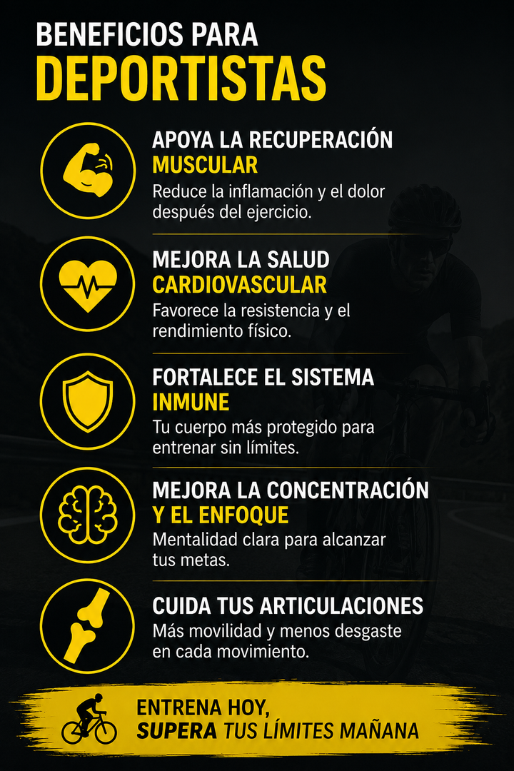 Omega‑3 Nutriplex: Alta concentración para rendimiento y salud deportiva