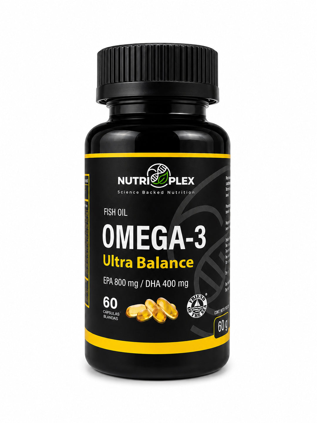 Omega‑3 Nutriplex: Alta concentración para rendimiento y salud deportiva