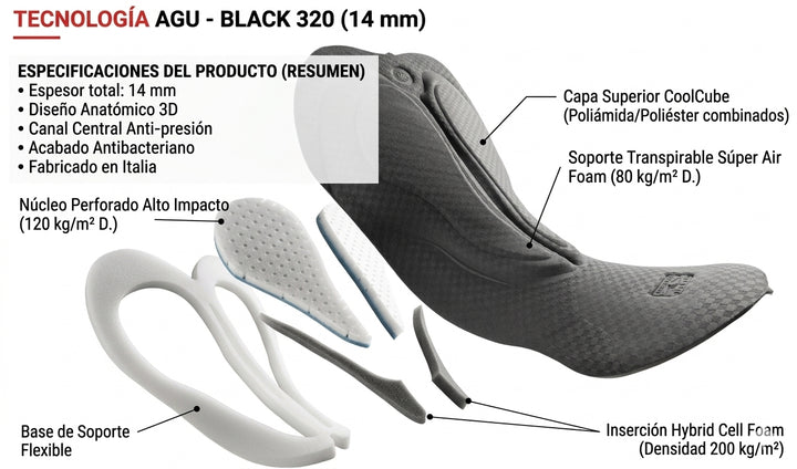 Calza Larga Ciclismo Hombre AGU Switch Performance | Invierno Coldblack