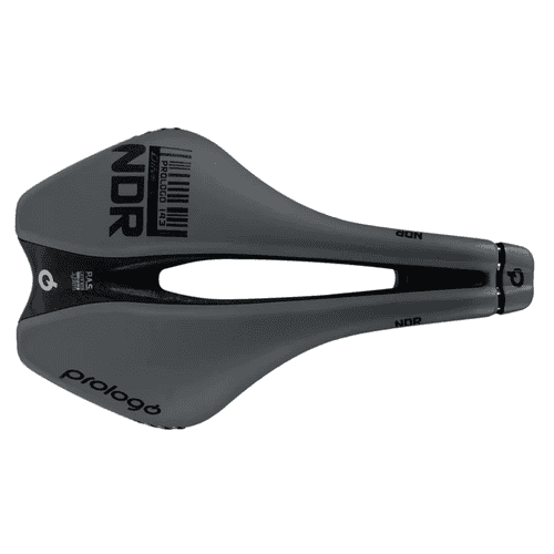 Sillin de bicicleta Prologo NDR, sillín de alto rendimiento para ciclismo en carretera y MTB, diseñado para máxima comodidad y aerodinámica.
