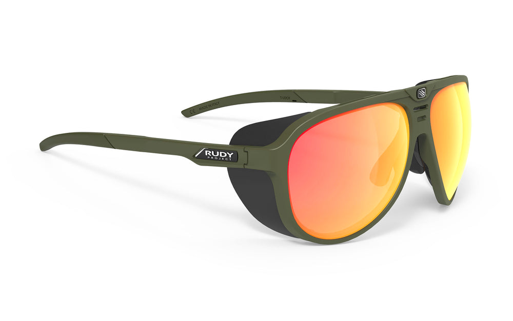Anteojos Rudy Project Stardash color alternativo vista frontal con micas claras